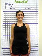 National Posture Institute Posture and Body Alignment Grid with Grommets